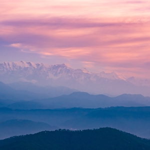 Show details for Red Sky & Mountains