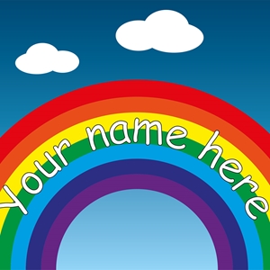 Show details for Personalised Rainbow
