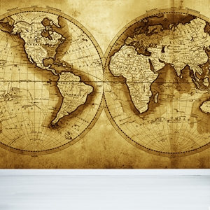 Show details for Antique World Map